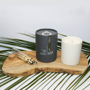 Black Sand Candle